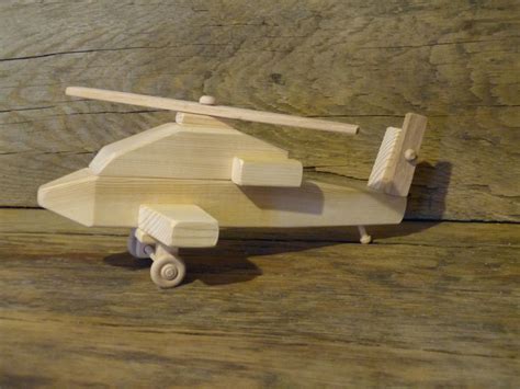 Handmade Wood Toy Apache Helicopter Wooden Toys by OutOnALimbADK | Мягкие игрушки, Поделки ...