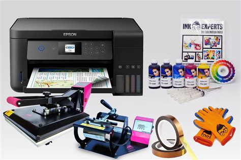 Complete A4 Sublimation Printer & Heat Press Starter Bundle: Epson Ecotank ET-2750 Printer | Ink ...