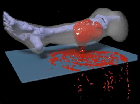 This bleeding gunshot wound animation could save lives - Business Insider