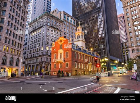 State street building boston hi-res stock photography and images - Alamy