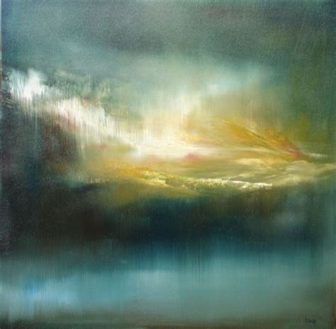 Clouds At Dusk II | Abstract art landscape, Landscape art, Seascape ...