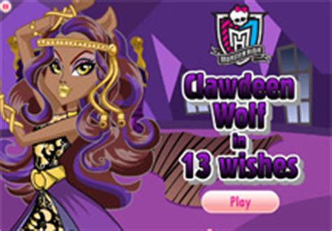 Juegos de Vestir a Clawdeen Wolf - Juegos Monster High