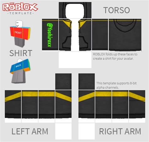 Shirt Template Roblox 585 X 559