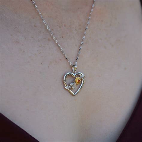 Forever Heart Sterling Silver Necklace | ThehouseofJD.com