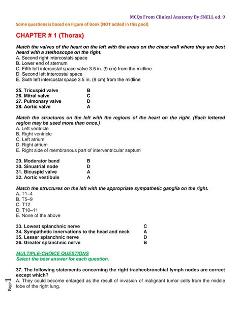 SOLUTION: Mcqs snell anatomy best book to practice mcq for gross anatomy - Studypool