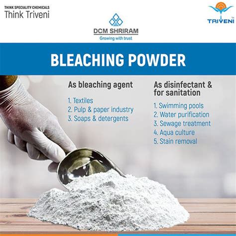 Bleaching Powder Cas No: 7778 A Aca A A A 54 - 3 at Best Price in Chennai | Triveni Rasayan Limited