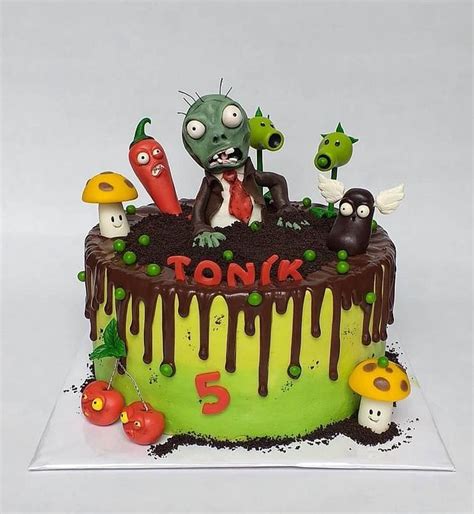 Plants Vs Zombies Zombie Cake