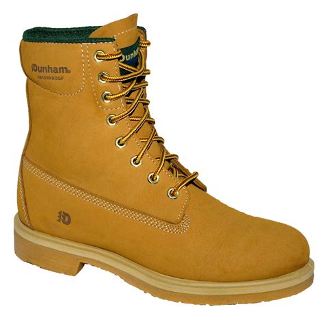 Dunham Men's Work Boots Alpine Leather 8" Tan 07769 Extra Wide Avail - Clothing, Shoes & Jewelry ...