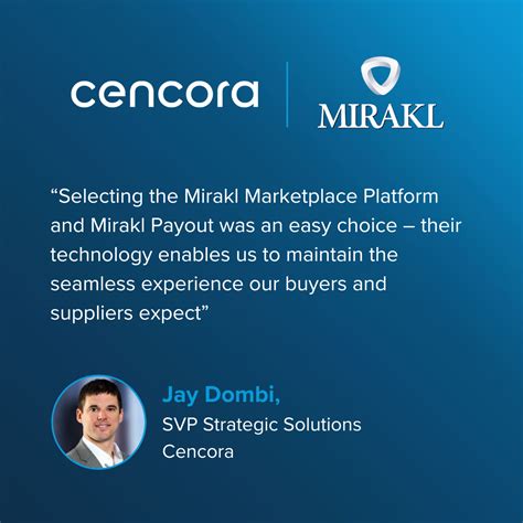 Mirakl Partners with Cencora to Power New Marketplace Solution