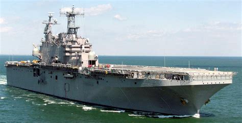 USS Saipan LHA-2 Amphibious Assault Ship US Navy Marines