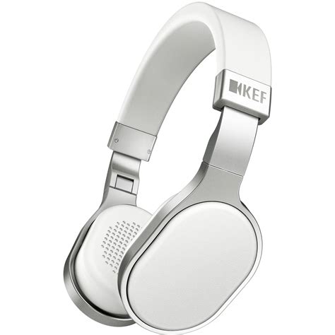 KEF M500 Hi-Fi On-Ear Headphones (White) M500WH B&H Photo Video