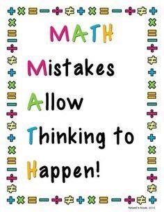 Math Acrostic Poem in 2020 | Math quotes, Math poster, Education math