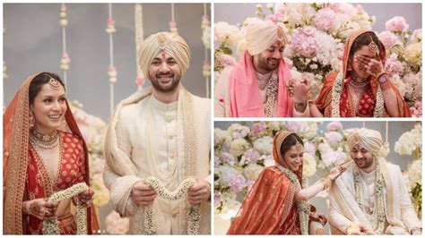 Karan Deol shares dreamy first official wedding pics with wife Drisha ...