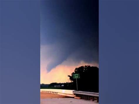 CLASSIC cone tornado in Central Oklahoma! They don’t come much more textbook than this twister ...