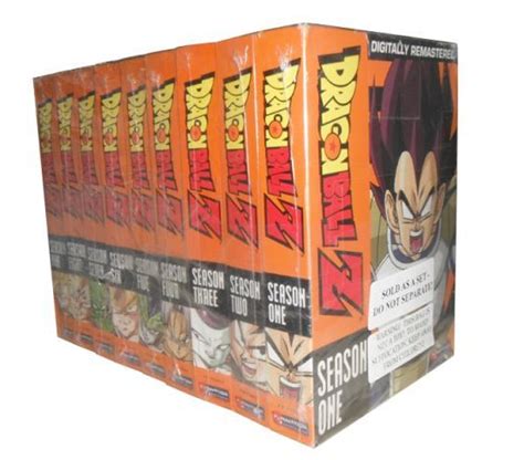 Dragon Ball Z The Complete Seasons 1-9 DVD Box Set 54 Dsic Free Shipping