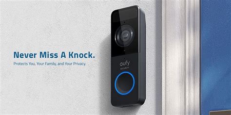 Eufy Security – 1080P Battery Video Doorbell Slim - Gadget Central