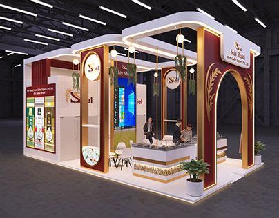 Exhibition Booth Design, Exhibit Design, Arabic Decor, Stall ...