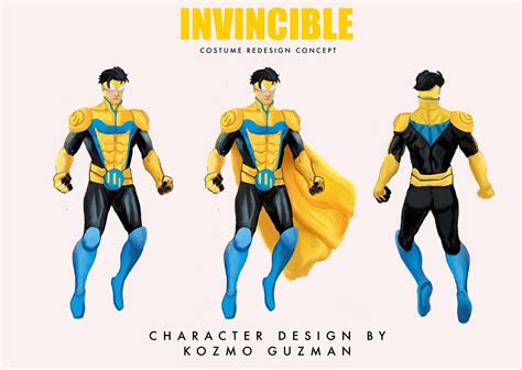 ArtStation - Invincible Costume Redesign