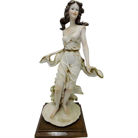 Fabulous Capodimonte Porcelain Figurine - Signed from molotov on Ruby Lane