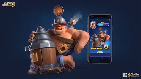 ArtStation - Clash Royale - Mighty Miner | Clash royale, Justin jackson, Prop design