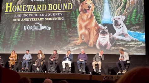 Disney's "Homeward Bound" 30th Anniversary Reunion at El Capitan ...