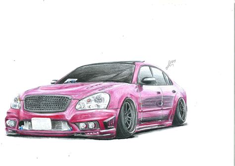 Hey! new on here! massive fan of stanced cars and drawing them. Any comments are appreciated ...