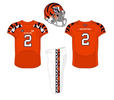 Auburn Football Uniform Concepts - Auburn Uniform Database