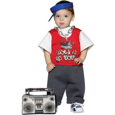 Infant Rapper Costume | Baby halloween costumes, Rapper costume, Funny baby halloween costumes