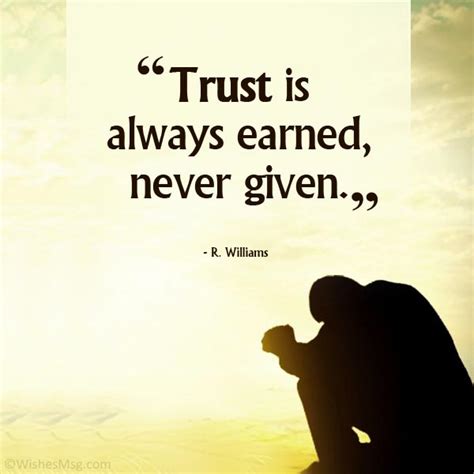 Trust Quotes About Life, Relation, Love and Faith | QuotesLines