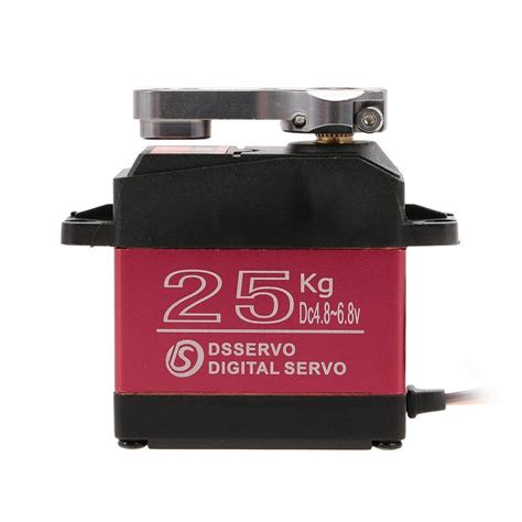 dsservo ds3225 25kg 180 degree metal gear high torque waterproof digital servo for rc airplane ...