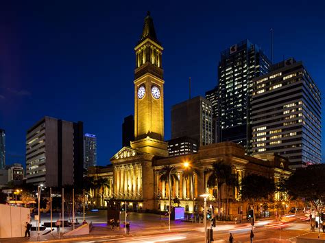 Brisbane City Hall illumination – Case study