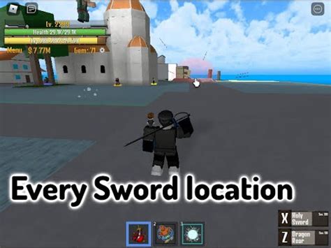 Every Sword Location - King Legacy - YouTube