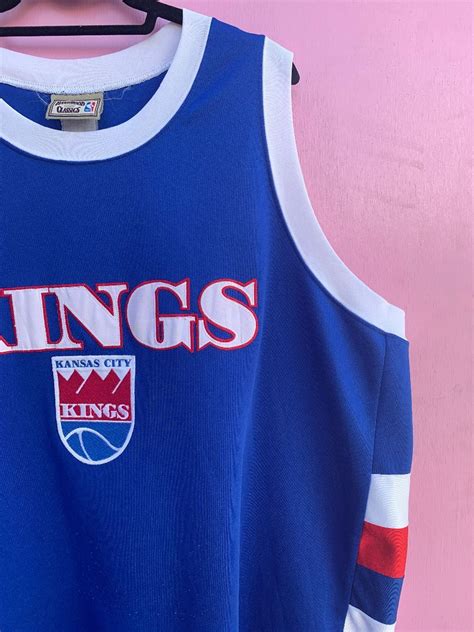 Throwback Hardwood Classic Nba Kansas City Kings Basketball Jersey ...