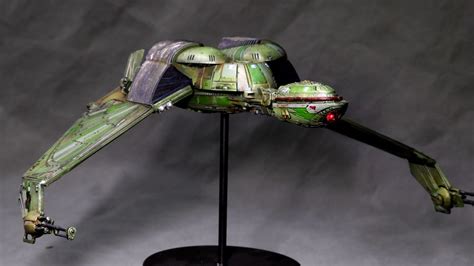 Star Trek AMT Klingon Bird of Prey 1/350 scale model. Part 2 - YouTube