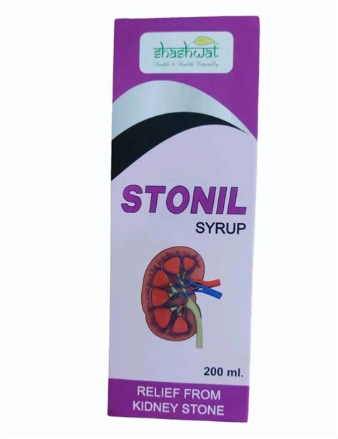 200ml Shashwat Stonil Syrup at Rs 130 | Herbal Syrup in Vadodara | ID: 2852840566091