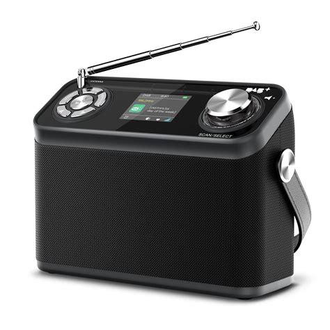 Buy Portable DAB/DAB+ Radio with Bluetooth, FM Digital Radio Alarm ...