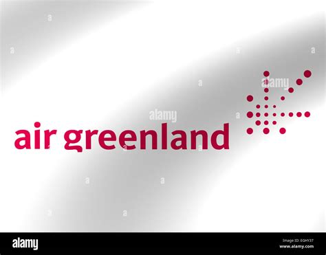 Air Greenland icône logo emblème drapeau symbole Photo Stock - Alamy