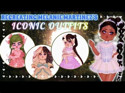 RECREATING MELANIE MARTINEZ'S MOST *ICONIC* OUTFITS IN ROYALE HIGH!!! 🏰|| Royale High ||🏰 - YouTube