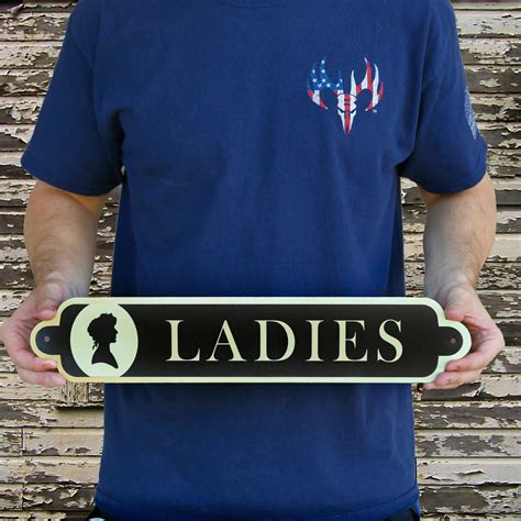 Vintage Restroom Sign Ladies Women Entrance Women's | Etsy