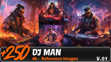 ArtStation - DJ MAN VOL. 01/ 4K/ Reference Image | Artworks