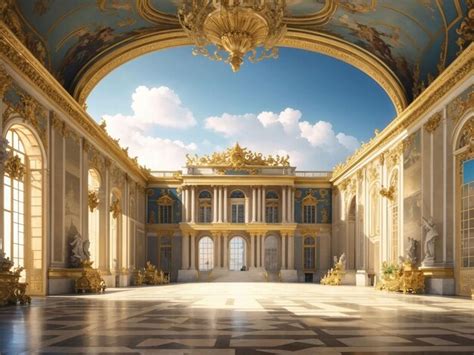 Premium AI Image | A beautiful Palace of Versailles illustration