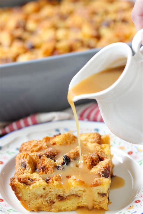 Panettone Bread Pudding With a Creamy Rum Syrup - Olga's Flavor Factory