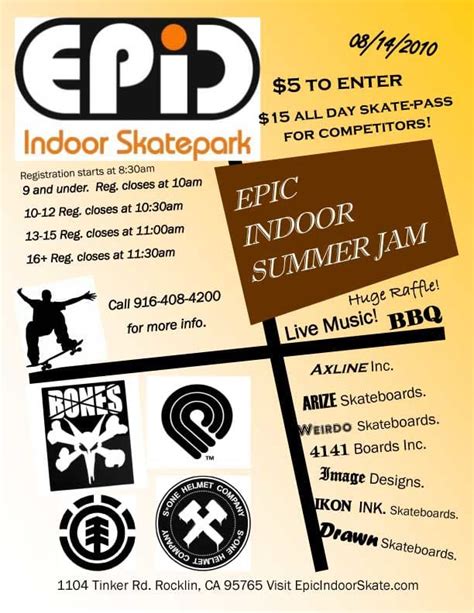 Epic Summer Jam Contest - TransWorld SKATEboarding Magazine