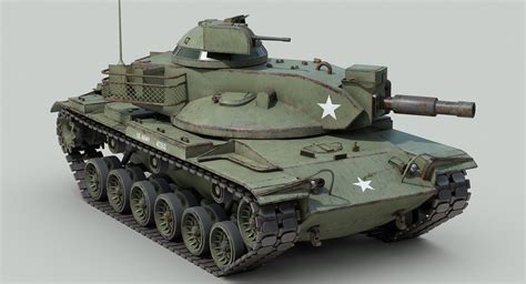 M60a2 starship battle tank 3D model - TurboSquid 1296479