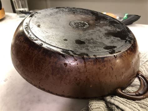 Is is possible to clean up vintage Le Creuset Pans? | Kitchen Knife Forums