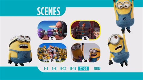 Despicable Me 2 - DVD Menu Walkthrough - YouTube