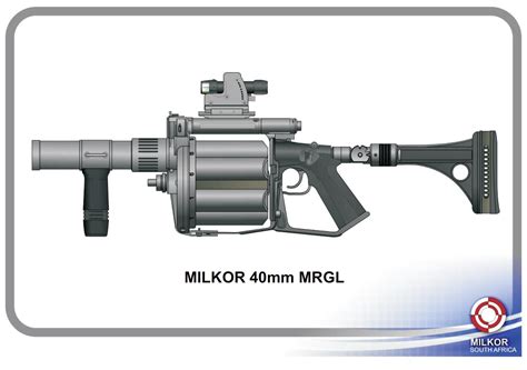 Milkor MGL-140 Multi-Range Grenade Launcher (MRGL)