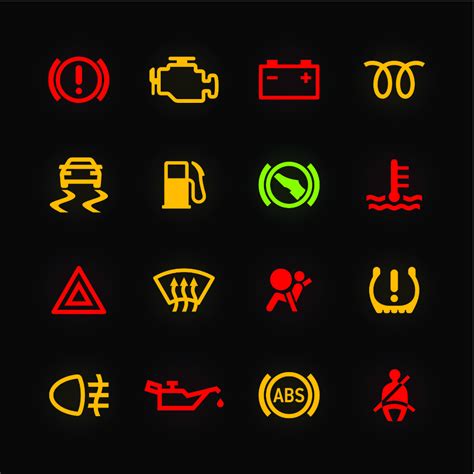 Toyota Corolla Warning Light Symbols