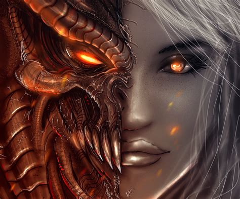 Sfondi : Diablo 3, ragazza, ARTE, Angeli, demoni 1995x1656 - wallup - 1007451 - Sfondi gratis ...