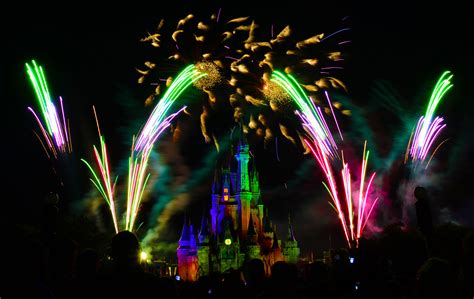 Wishes Fireworks at the Magic Kingdom in Disney World - KennythePirate.com